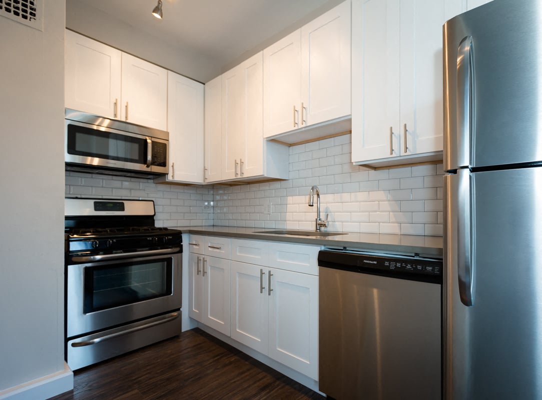 uchicago university of chicago roommate matching renovated kitchen stainless steel appliances hyde park chicago apartment